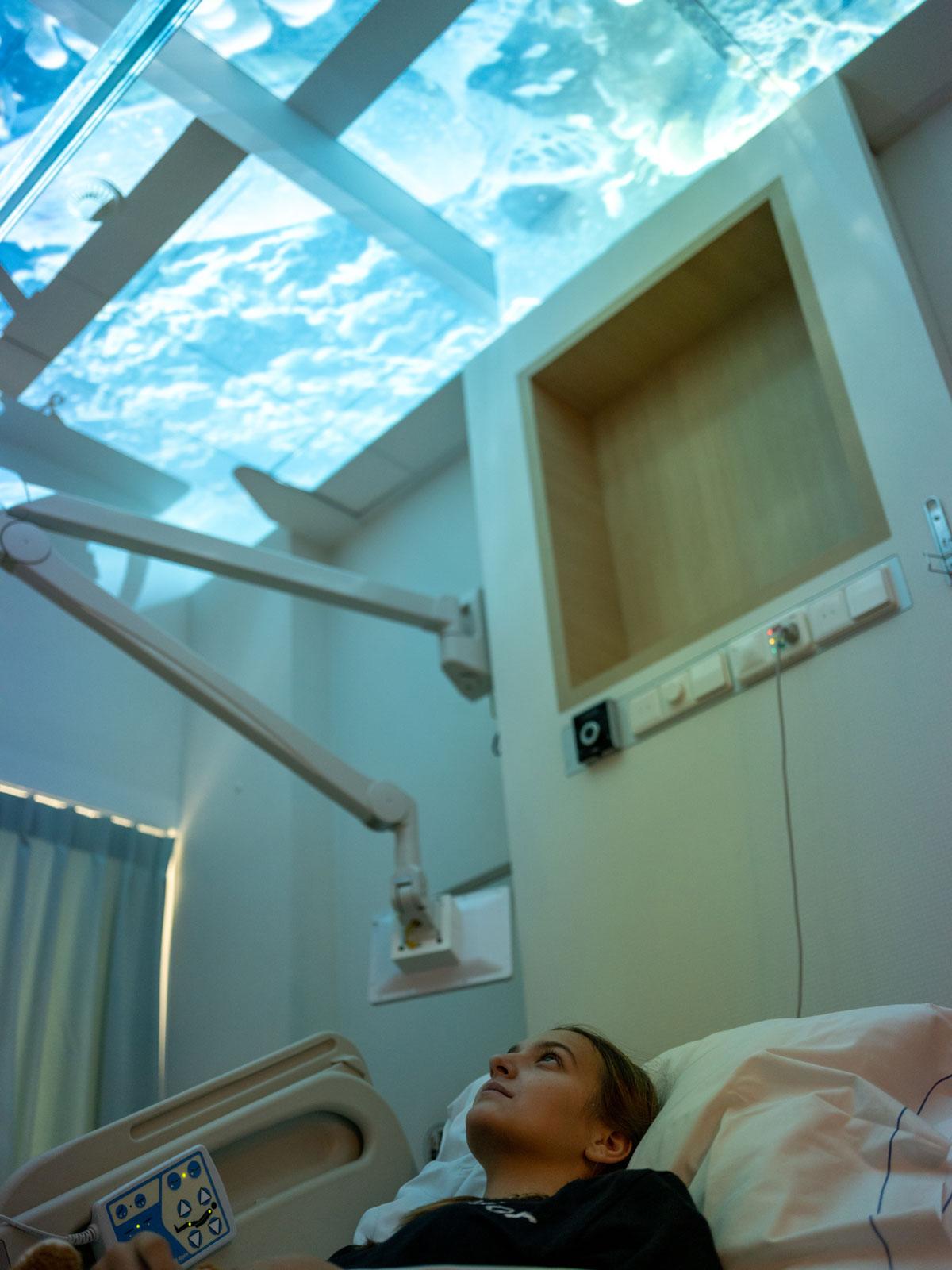 Ablenken mit psychosozialer Betreuung in der Pädiatrie